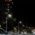 上海led金豆路灯头220V户外防水市政道路农村电线杆挑臂路灯 80W路灯头+自弯抱箍杆