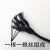 百舸 黑色尼龙绳 捆扎绳打包绳塑料绳晒被绳渔网拉绳 直径2mm（约50米）