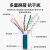 京普联盛 工业高柔网线 A型8芯公头转RJ45工业拖链电缆 屏蔽耐折弯耐磨康耐视传感器线30米 JPLS-GRWX169