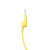 欧杜（oudu） 双头香蕉插头线4平方；黄色0.5米