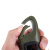 沸耐笙 FNS-31989 手摇发电太阳能手电筒便携式led应急灯 约120*40*30mm军绿色 1个