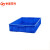 周转箱10cm高箱蓝色长方形盆面团披萨加工塑料箱 红色外尺寸长630宽425高115毫米
