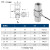 星舵金属加工S型拉压力传感器JHBS-1高精度称重重量测力5t拉力感 JHBS-MD 0-500g