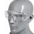 沙漠护目镜学生眼镜框通用保护角磨机眼罩多功能车床防尘滑雪跑步 高清防护到家1副装