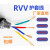 定制国标RVV护套线234芯0.50.75监控1平方1.5电源线2.5监控电线 国标RVV4*1.5100米 400W