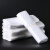 ubag 白色透明塑料袋加厚包装袋一次性打包袋马甲袋子100个装18*29cm含提手