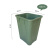方形分类内胆桶垃圾桶铝塑料室外环保卫果皮壳箱户外大号筒内胆桶 F款30*25*43cm
