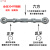 鱼眼轴承不锈钢连接杆万向球头关节杆端拉杆正反螺纹双头螺丝304 SSI10TK*杆长60MM(一套) 其他