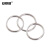 安赛瑞 不锈钢圆环（10个装）无痕无缝钢环实心圆圈O型链条接环钢圈 Φ5×40mm 430424