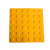 定制盲道砖橡胶pvc安全盲道板防滑导向地贴30cm盲人指路砖 40*40cm盲道黄色点