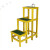 电力电绝缘凳玻璃钢高低凳双层凳电力可移动绝缘双层平台施工凳子 单层40*30*25高不含税运