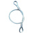 臻工品  钢丝绳3.5米 16粗钢丝绳 起重钢丝绳 单位：米 三条三勾一端环 