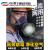 防尘防毒面具两用防飞沫化工气体甲醛喷漆打农药防护面罩 3600--防毒-1面罩+1滤毒盒