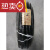 适之金属软管16 20 25 32穿线波纹软管黑色铁皮护线管4分6分1寸 16mm国标(一卷约40米)