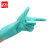 者也（ZYE）耐油丁腈橡胶手套劳保耐磨防水加厚耐酸碱防化工业手套加长印刷胶手套 蓝色 S码