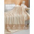 南极人毛毯夏季毛巾被沙发毯子午睡办公室小毯子床上用珊瑚绒空调被盖毯 米白 120x200cm(办公室午睡/儿童婴儿/