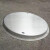 304不锈钢隐形井盖雨污水下水道排水沟圆形盖板装饰帽窖井盖 201不锈钢/500*50mm（直径*高）
