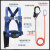 户外高空作业保险半身安全绳套装施工绳带耐磨腰带安全带带 安全带双小钩(绳长5米)