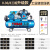 玉豹空压机工业级大型380V高压打气泵小型220V喷漆气磅汽修空气压缩机 全铜3KW（三缸0.36/8三相）