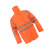 博迪嘉 BGAFR01 警示工作服 荧光橘红色 S-3XL码 （件）