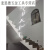 大团小圆复式楼梯灯北欧简约后现代个性公寓别墅客厅吊灯旋转楼梯间长吊灯 金色10头圆盘-白光