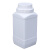 大口胶水瓶塑料分装方形瓶固体粉末瓶包装瓶试剂瓶1000ml500毫升 黄色