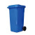 户外商用物业环卫大容量垃圾桶 加厚带盖带轮子 240L 单位个