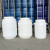 加厚35升塑料桶50公斤级发酵桶60kg圆形大白桶密封酒水包装桶 25升白色方形桶