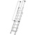 阁楼楼梯高扶手安全爬梯折叠专用梯子上房顶可定制伸缩 超厚12步加长扶手款直梯
