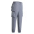 百舸 夏季降温空调裤工地电焊裤子带风扇防暑工装裤 灰色+5v风扇 XL