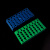 离心管双面板24 32 60 80 96孔离心管架0.5ml/1.5ml/2ml PCR管架双面板 96孔双面板