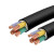 纯铜芯阻燃电缆电缆 三相五线国标 足米 YJV 3*50+1*25