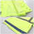 海斯迪克 分体式反光雨衣雨裤300D套装防汛环卫交通警示外卖骑行雨衣 荧光绿套装 XL 