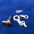 轩之准单头焊片铜端子线耳铜接线片M3铜鼻子垫圈镀银3.2(1000粒)