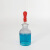 白玻璃滴瓶3060125ml透明试剂瓶红胶头吸管滴瓶化学实验精油瓶 红胶帽一袋（200个）