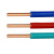 鑫辉（XINHUI）电线电缆 BV10平方蓝色 100米 国标铜芯单芯单股硬线 家装照明插座空调线