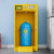 琴奋 全钢气瓶柜实验室安全柜工业气体储存柜600*450*1200mm黄色单瓶柜