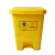 垃圾桶  废物利器盒锐器盒一次性医院黄色圆形方形针头小型垃圾桶MSY 方形10L翻盖