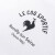乐卡克法国公鸡男夏季运动休闲圆领短袖T恤CB-0106232 白色/WHT L