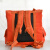 木安 水带背包 森林消防应急救援水带背包 帆布工具包双肩包 橘色
