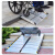 京纯加宽加厚无障碍铝合金残疾人斜坡板便携移动楼梯台阶坡道板 56*75cm适合1个台阶