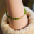 尚之之绿色串珠手链细款精致小珠子手串简约轻奢百搭显白闺蜜感手链 绿 色串珠手链