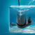 DC3V 5V潜水泵迷你微型水泵太阳能手充电宝充电器直流水泵 黑色-立式