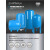 水泵变频泵隔膜罐3L5L8L19L24L膨胀罐定压罐压力罐定制 24L-16KG蓝色