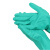 劳博士 LBS610 加厚丁腈手套 防腐蚀耐酸碱劳保手套 绿色钻石纹