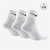 耐克（Nike）训练袜子男袜女袜袜子春季新款运动袜防滑透气吸汗棉袜 SX7677-100/三双装 M