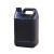 兰诗（LAUTEE）DA2202 加厚塑料桶酒桶带盖方桶香精包装桶多规格塑料壶 2.5L（半透明色）2个装