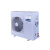 冷库冷凝侧出风冷保鲜冷冻冷藏设备艾默生谷轮室外制冷机组定制 艾默生-2HP-R22-220V
