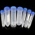 钢骑士 塑料离心管带刻度 EP管种子瓶子弹头塑料离心管 5ML连盖（300个） 