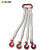 组合吊绳绳成套吊装工具吊钩吊装绳起重吊具三叉四腿3T2T 1T4腿2米